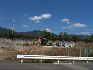 まや駅工事(1)